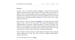 Desktop Screenshot of elvinefendi.com